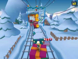 Игра Сабвей Серф: Северный Полюс (Subway Surfers: World Tour North Pole) — играть онлайн бесплатно (изображение №3)