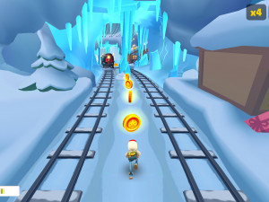 Игра Сабвей Серф: Северный Полюс (Subway Surfers: World Tour North Pole) — играть онлайн бесплатно (изображение №5)