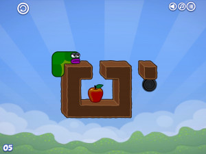 Игра Яблочный Червь (Apple Worm) — играть онлайн бесплатно (изображение №4)