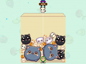 Игра Фруктопад: Рождественское Издание (Watermelon Suika: Xmas Edition) — играть онлайн бесплатно (изображение №4)