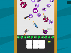 Игра Стреляй и Срикошетить (Shoot & Bounce) — играть онлайн бесплатно (изображение №4)