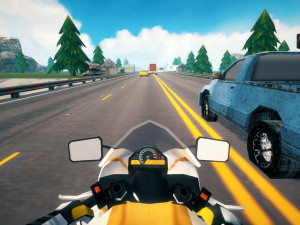 Игра Хайвей Крейзи Байк (Highway Crazy Bike) — играть онлайн бесплатно (изображение №5)