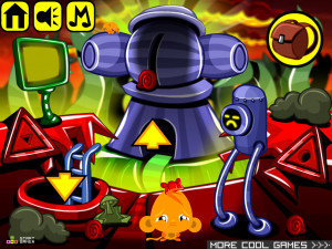 Игра Счастливая Обезьянка 801: Шаткий Мир — Глава 8 (Monkey GO Happy Stage 801: Wobbly World — Chapter 8) — играть онлайн бесплатно (изображение №2)