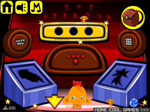 Игра Счастливая Обезьянка 802: Новый год (Monkey GO Happy Stage 802: Happy New Year Theme) — играть онлайн бесплатно (изображение №3)