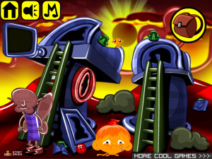 Игра Счастливая Обезьянка 803: Шаткий Мир — Глава 9 (Monkey GO Happy Stage 803: Wobbly World — Chapter 9) — играть онлайн бесплатно (изображение №2)