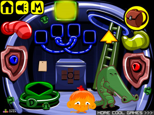 Игра Счастливая Обезьянка 803: Шаткий Мир — Глава 9 (Monkey GO Happy Stage 803: Wobbly World — Chapter 9) — играть онлайн бесплатно (изображение №4)