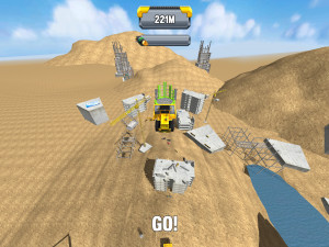 Игра Строительная Рампа для Прыжков (Construction Ramp Jumping) — играть онлайн бесплатно (изображение №2)