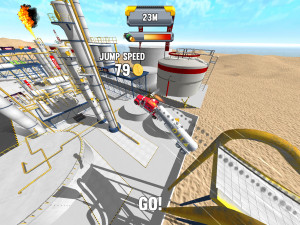 Игра Строительная Рампа для Прыжков (Construction Ramp Jumping) — играть онлайн бесплатно (изображение №3)