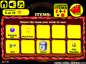 Игра Счастливая Обезьянка 804: Обезьяна Мист Питер Пэн Захватывает Флаг (Monkey GO Happy Stage 804: Monkey Myst Peter Pan Capture the Flag Theme) — играть онлайн бесплатно (изображение №4)