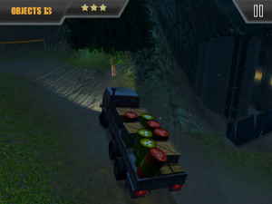 Игра Ночная Доставка Груза по Бездорожью (Night OffRoad Cargo) — играть онлайн бесплатно (изображение №2)