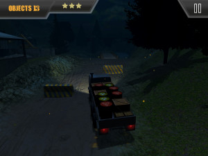 Игра Ночная Доставка Груза по Бездорожью (Night OffRoad Cargo) — играть онлайн бесплатно (изображение №4)