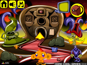 Игра Счастливая Обезьянка 805: Шаткий Мир — Глава 10 (Monkey GO Happy Stage 805: Wobbly World — Chapter 10) — играть онлайн бесплатно (изображение №2)