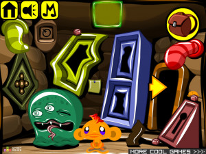 Игра Счастливая Обезьянка 805: Шаткий Мир — Глава 10 (Monkey GO Happy Stage 805: Wobbly World — Chapter 10) — играть онлайн бесплатно (изображение №5)