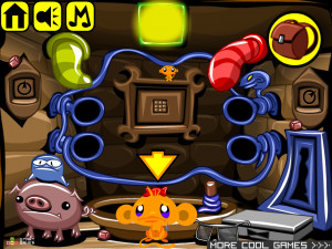 Игра Счастливая Обезьянка 805: Шаткий Мир — Глава 10 (Monkey GO Happy Stage 805: Wobbly World — Chapter 10) — играть онлайн бесплатно (изображение №6)