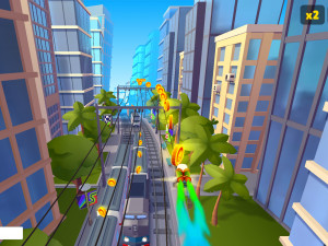 Игра Сабвей Серф: Шэньчжэньские Разборки (Subway Surfers: World Tour Shenzhen Showdown) — играть онлайн бесплатно (изображение №6)