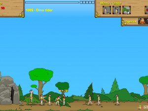 Игра Эпоха Войны (Age of War) — играть онлайн бесплатно (изображение №2)