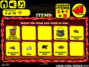 Игра Счастливая Обезьянка 808: Обезьяна Гордон Рамзи Посещает Кухню Гномов (Monkey GO Happy Stage 808: Monkey Gordon Ramsay visits Dwarfs kitchen theme) — играть онлайн бесплатно (изображение №4)