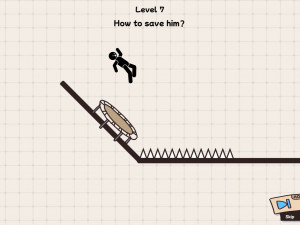 Игра Нарисуй и Спаси Стикмена (Draw and Save Stickman) — играть онлайн бесплатно (изображение №5)