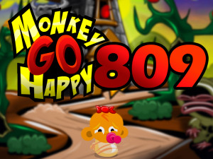 Счастливая Обезьянка 809: Динозавры — Глава 1