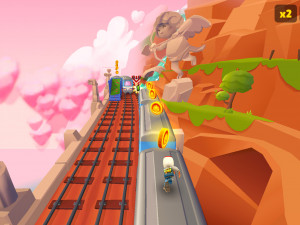 Игра Сабвей Серф: Любовная Одиссея (Subway Surfers: World Tour Love Odyssey) — играть онлайн бесплатно (изображение №5)