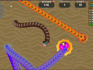 Игра ВормсАрена.ио (WormsArena.io) — играть онлайн бесплатно (изображение №2)