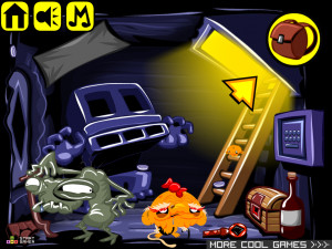 Игра Счастливая Обезьянка 813: Динозавры — Глава 3 (Monkey GO Happy Stage 813: Dinosaurs — Chapter 3) — играть онлайн бесплатно (изображение №6)