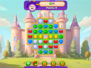 Игра Короли и Королевы: Три в Ряд (Kings and Queens Match) — играть онлайн бесплатно (изображение №3)