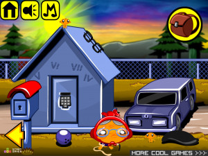 Игра Счастливая Обезьянка 814: Разрушители легенд с Адамом и Джейми (Monkey GO Happy Stage 814: Monkey Mythbusters with Adam and Jamie theme) — играть онлайн бесплатно (изображение №3)