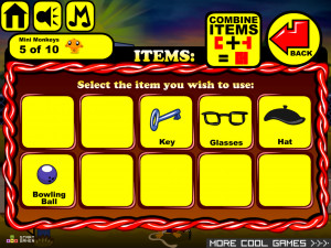 Игра Счастливая Обезьянка 814: Разрушители легенд с Адамом и Джейми (Monkey GO Happy Stage 814: Monkey Mythbusters with Adam and Jamie theme) — играть онлайн бесплатно (изображение №4)