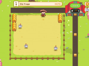 Игра Куриная Ферма (Chicky Farm) — играть онлайн бесплатно (изображение №2)