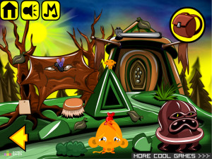 Игра Счастливая Обезьянка 815: Динозавры — Глава 4 (Monkey GO Happy Stage 815: Dinosaurs — Chapter 4) — играть онлайн бесплатно (изображение №5)