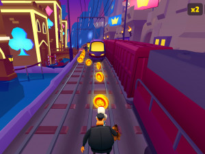 Игра Сабвей Серф: Вегас Квинс (Subway Surfers: World Tour Vegas Queens) — играть онлайн бесплатно (изображение №2)