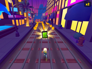 Игра Сабвей Серф: Вегас Квинс (Subway Surfers: World Tour Vegas Queens) — играть онлайн бесплатно (изображение №5)
