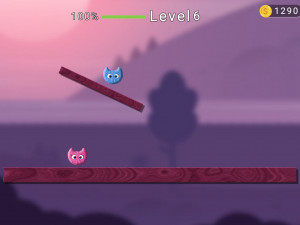 Игра Любовь Кошки Веревка (Love Cats Rope) — играть онлайн бесплатно (изображение №3)