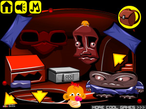 Игра Счастливая Обезьянка 821: Выпустите Седьмого Динозавра — Глава 7 (Monkey GO Happy Stage 821: Release the Seventh Dinosaur — Chapter 7) — играть онлайн бесплатно (изображение №3)