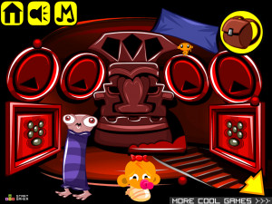 Игра Счастливая Обезьянка 821: Выпустите Седьмого Динозавра — Глава 7 (Monkey GO Happy Stage 821: Release the Seventh Dinosaur — Chapter 7) — играть онлайн бесплатно (изображение №4)