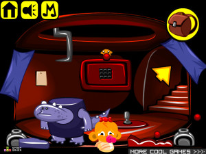 Игра Счастливая Обезьянка 821: Выпустите Седьмого Динозавра — Глава 7 (Monkey GO Happy Stage 821: Release the Seventh Dinosaur — Chapter 7) — играть онлайн бесплатно (изображение №6)