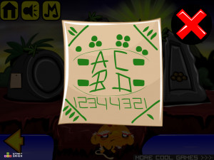 Игра Счастливая Обезьянка 822: Обезьяна Боб Марли Ищет Красноклювого Серпохвоста (Monkey GO Happy Stage 822: Monkey Bob Marley search for the red-billed streamer tail( bird of Jamaica) theme) — играть онлайн бесплатно (изображение №4)