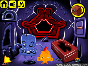 Игра Счастливая Обезьянка 823: Выпустите Восьмого Динозавра — Глава 8 (Monkey GO Happy Stage 823: Release the Eighth Dinosaur — Chapter 8) — играть онлайн бесплатно (изображение №3)