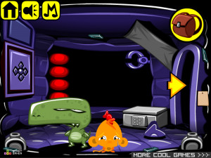 Игра Счастливая Обезьянка 823: Выпустите Восьмого Динозавра — Глава 8 (Monkey GO Happy Stage 823: Release the Eighth Dinosaur — Chapter 8) — играть онлайн бесплатно (изображение №5)
