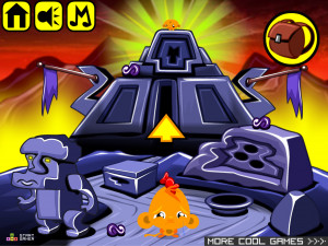 Игра Счастливая Обезьянка 825: Выпустите Деваятого Динозавра — Глава 9 (Monkey GO Happy Stage 825: Release the Ninth Dinosaur — Chapter 9) — играть онлайн бесплатно (изображение №2)