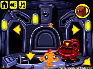 Игра Счастливая Обезьянка 829:Космические Корабли — Глава 1 (Monkey GO Happy Stage 829: Starhips — Chapter 1) — играть онлайн бесплатно (изображение №3)