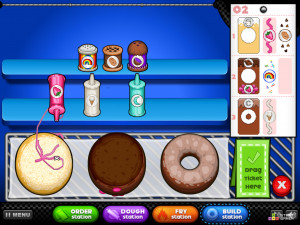 Игра Папа Луи: Пончики (Papa Donuteria) — играть онлайн бесплатно (изображение №5)