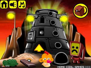 Игра Счастливая Обезьянка 833:Космические Корабли — Глава 3 (Monkey GO Happy Stage 833: Starhips — Chapter 3) — играть онлайн бесплатно (изображение №2)