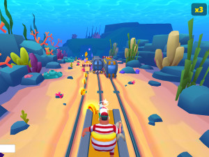 Игра Сабвей Серф: Под Водой (Subway Surfers World Tour: Underwater) — играть онлайн бесплатно (изображение №8)