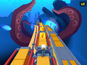 Игра Сабвей Серф: Под Водой (Subway Surfers World Tour: Underwater) — играть онлайн бесплатно (изображение №7)