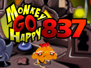 Игра Счастливая Обезьянка 837:Космические Корабли — Глава 5 (Monkey GO Happy Stage 837: Starhips — Chapter 5) — играть онлайн бесплатно (изображение №1)