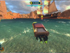 Игра Гидро Гонки 3D (Hydro Racing 3D) — играть онлайн бесплатно (изображение №5)