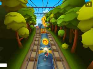 Игра Сабвей Серф: Классический (Subway Surfers: Classic) — играть онлайн бесплатно (изображение №5)