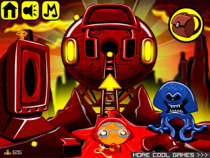 Игра Счастливая Обезьянка 839:Космические Корабли — Глава 6 (Monkey GO Happy Stage 839: Starhips — Chapter 6) — играть онлайн бесплатно (изображение №2)